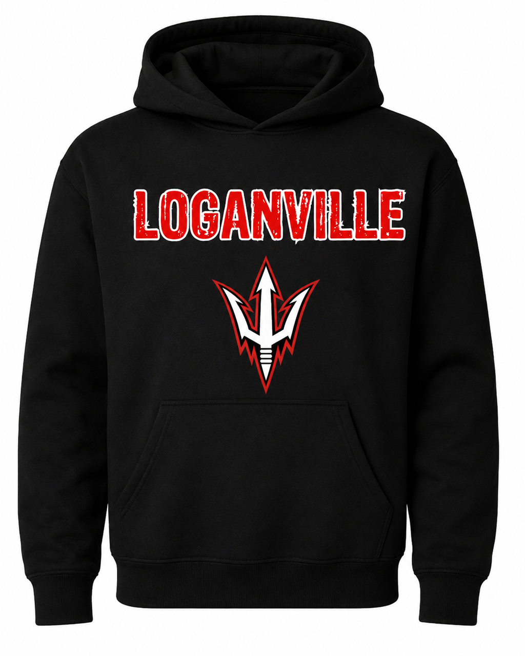 Loganville Red Devils Pitchfork Hoodie